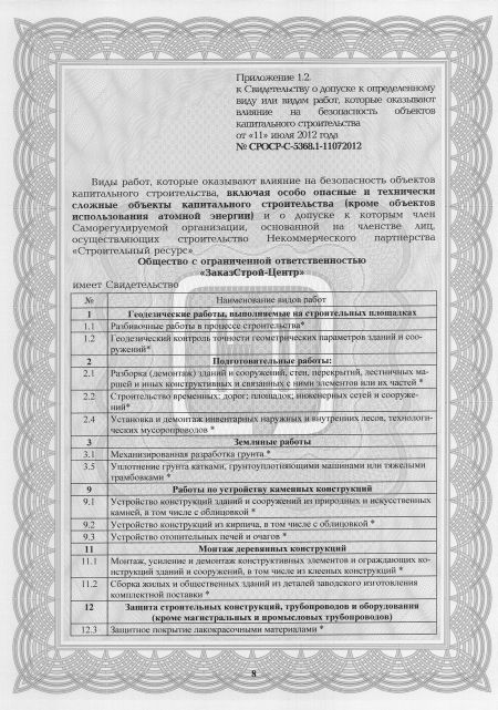 допуск СРО