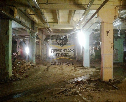 демонтаж промышленных помещений