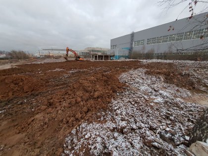 Планировка участка под склад Планировка участка под склад