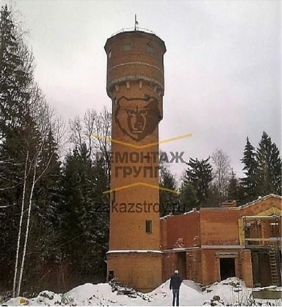 Разборка водонапорной башни